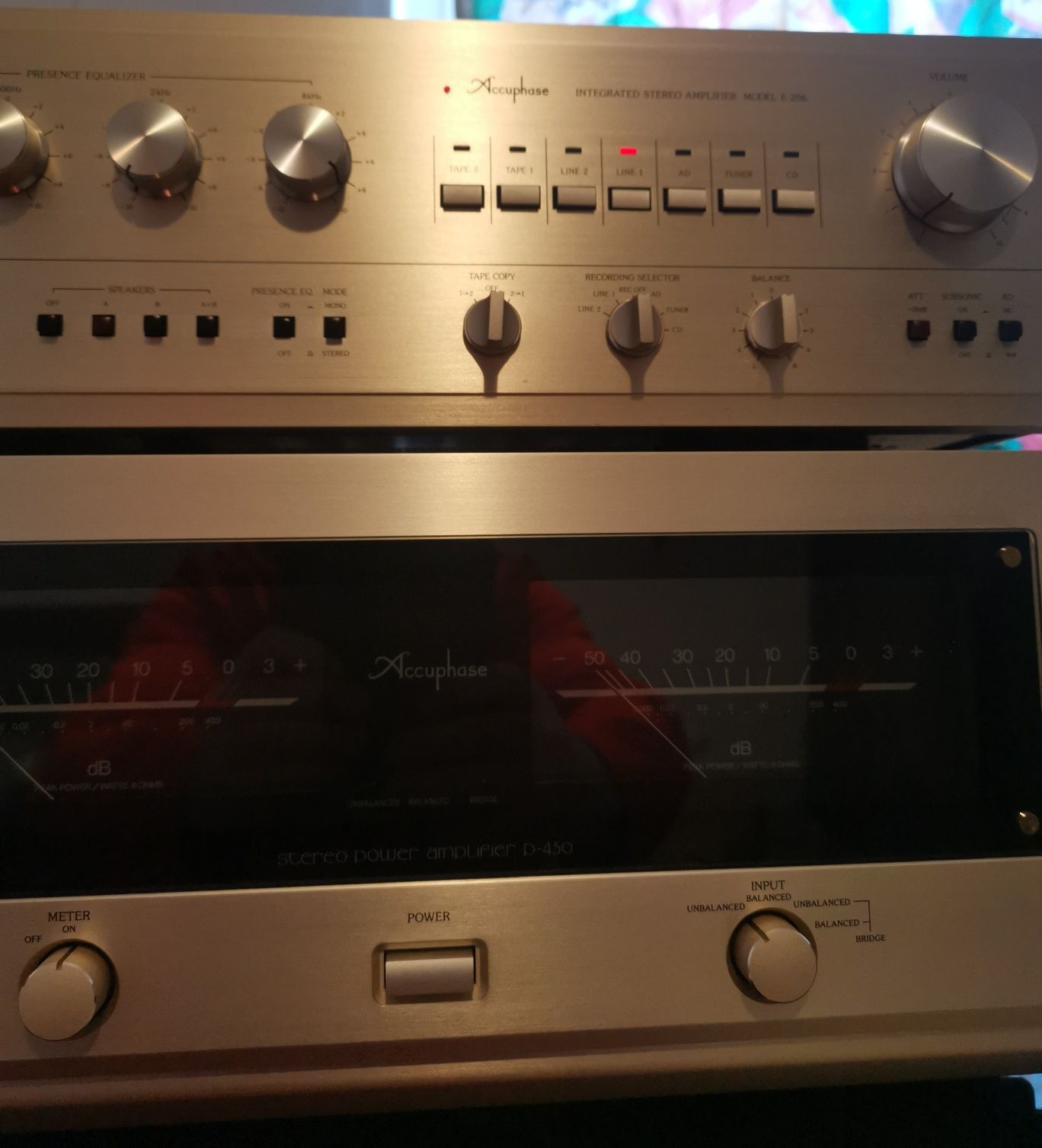 Accuphase E 206 japoński wzmacniacz