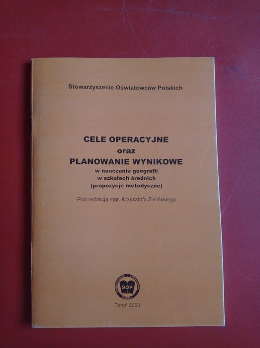 Cele operacyjne oraz planowanie wynikowe w nauczaniu geografii