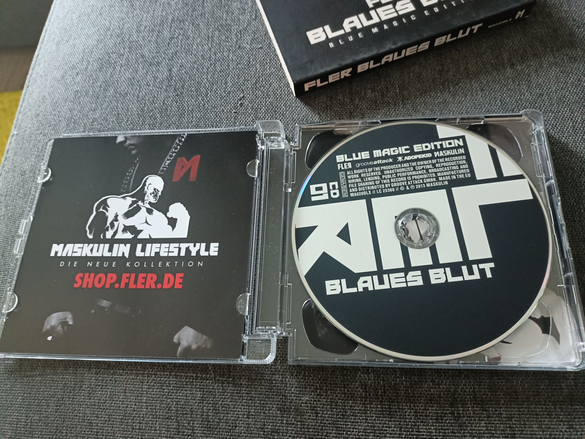 Fler - Blaues Blut (Blue Magic Edition) (CD, Album + CD)(nm)