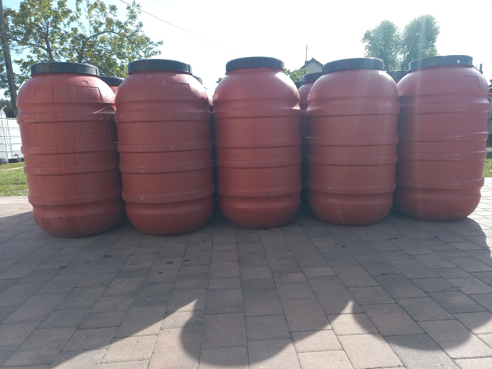Beczki plastikowe