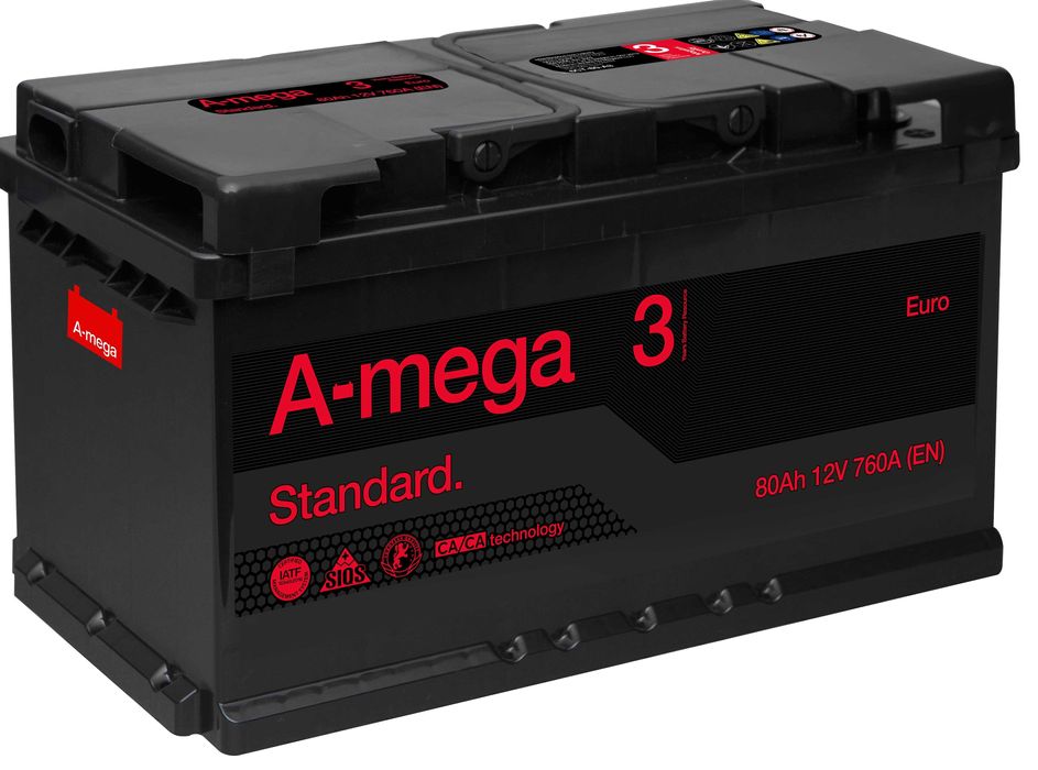 AKUMULATOR Ukrainski Amega M3 80AH 760A P+ Radom wysyłka free