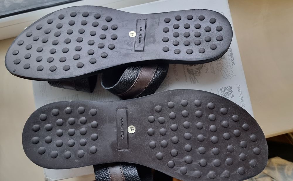 Шлепанцы кожаные ITALY