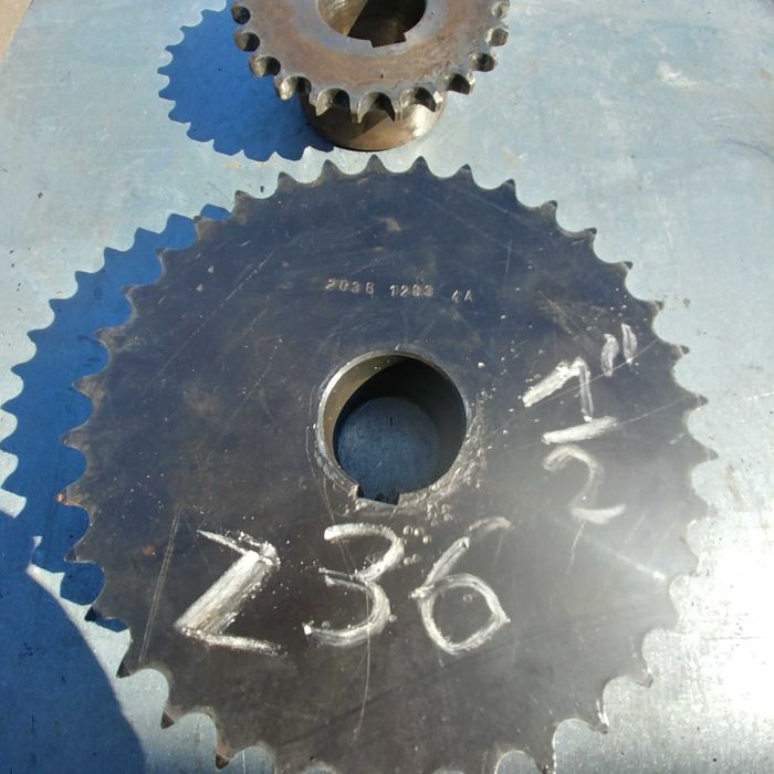 koła linowe  , zębatki