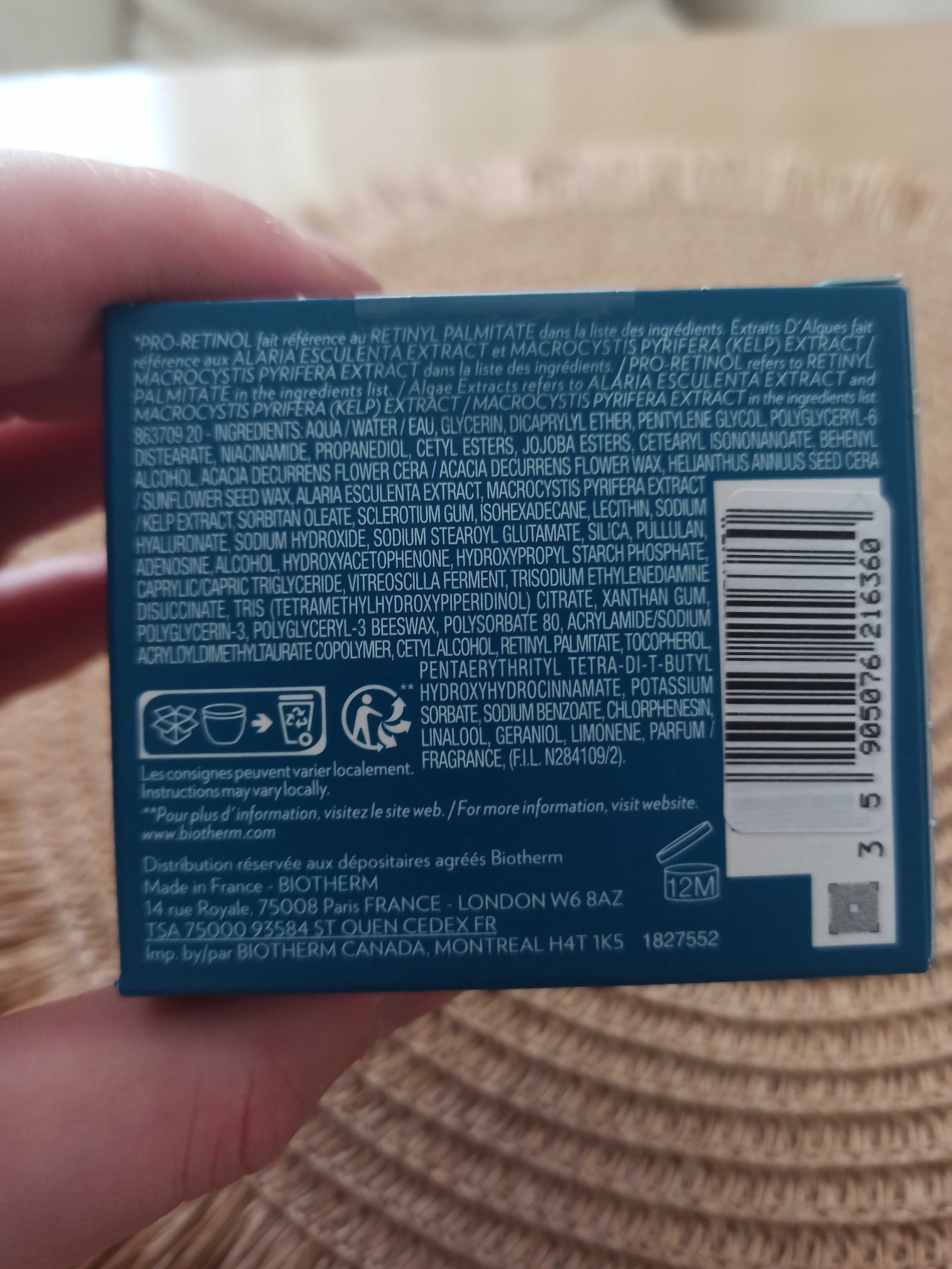 Sprzedam krem BIOTHERM
Blue Pro-Retinol Multi-Correct Cream