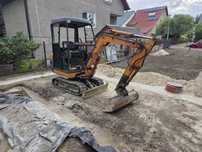 Mini koparka, minikoparka Hitachi ex 16 2b