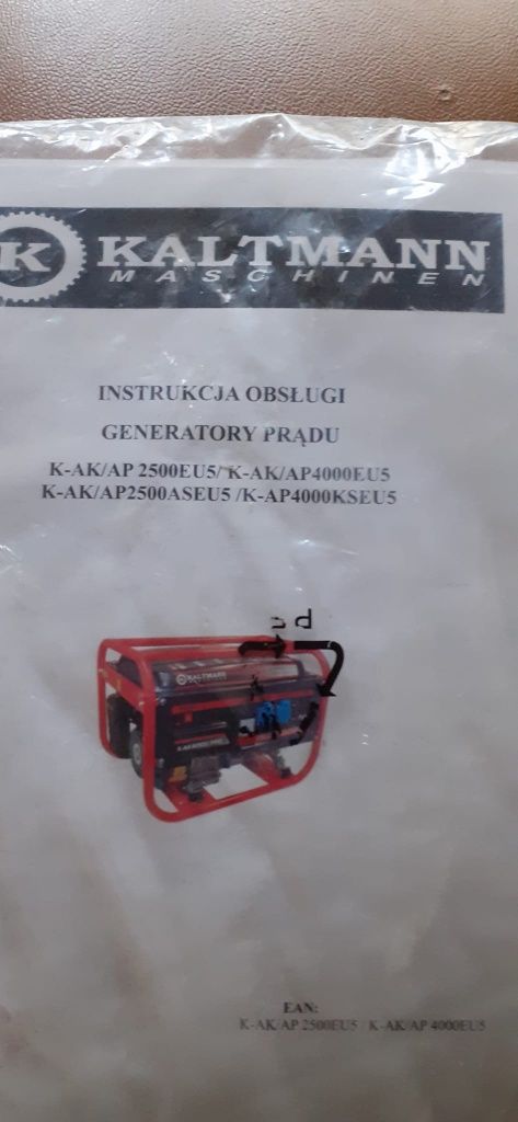 Generator prądu Kaltman K-AK25000PROEU5