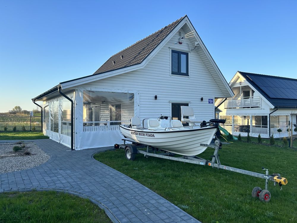 Domek Fuleda Mazury Sauna Jacuzzi Kominek