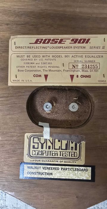 Kolumny Bose 901 wer II – pełny dźwięk 360°