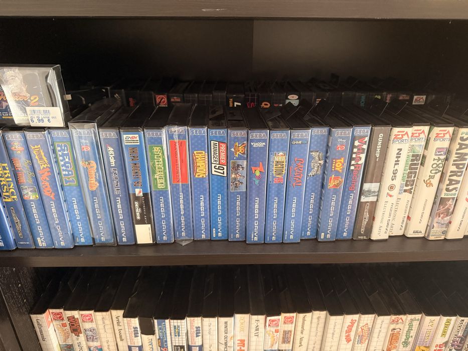 Colecao pessoal retro - Jogos SEGA e PlayStation (mais de 10.000)