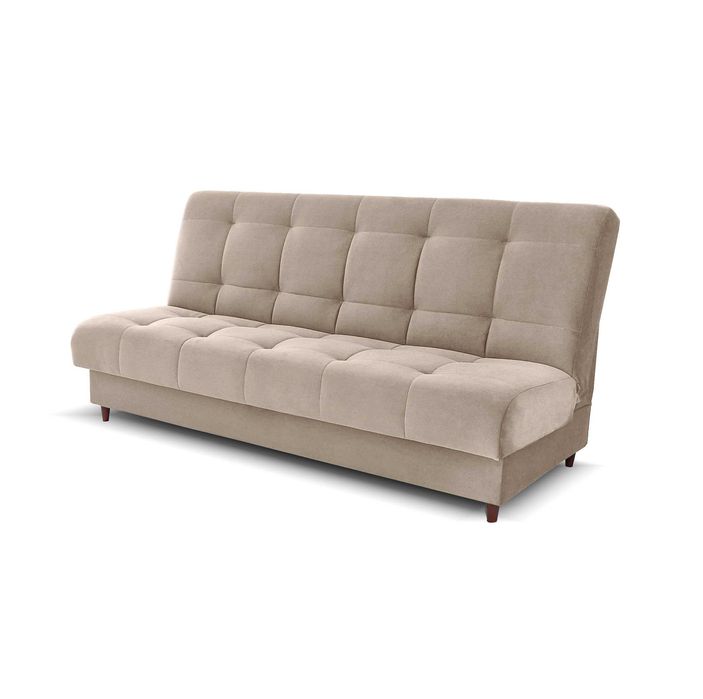 Wersalka z funkcją spania Rozkładana Sofa BEŻOWA Dostawa za darmo!