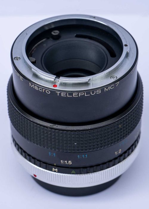 CANON FD TELEKONWERTER x2 z funkcją płynne macro do 1:1 - biały kruk !