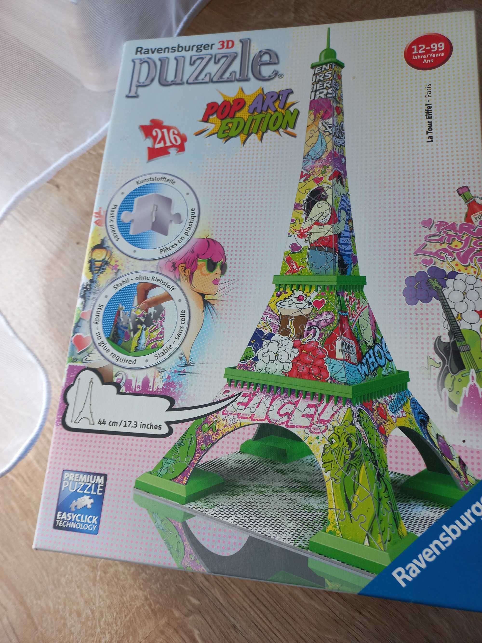 Puzzle ravensburger wieża aifla