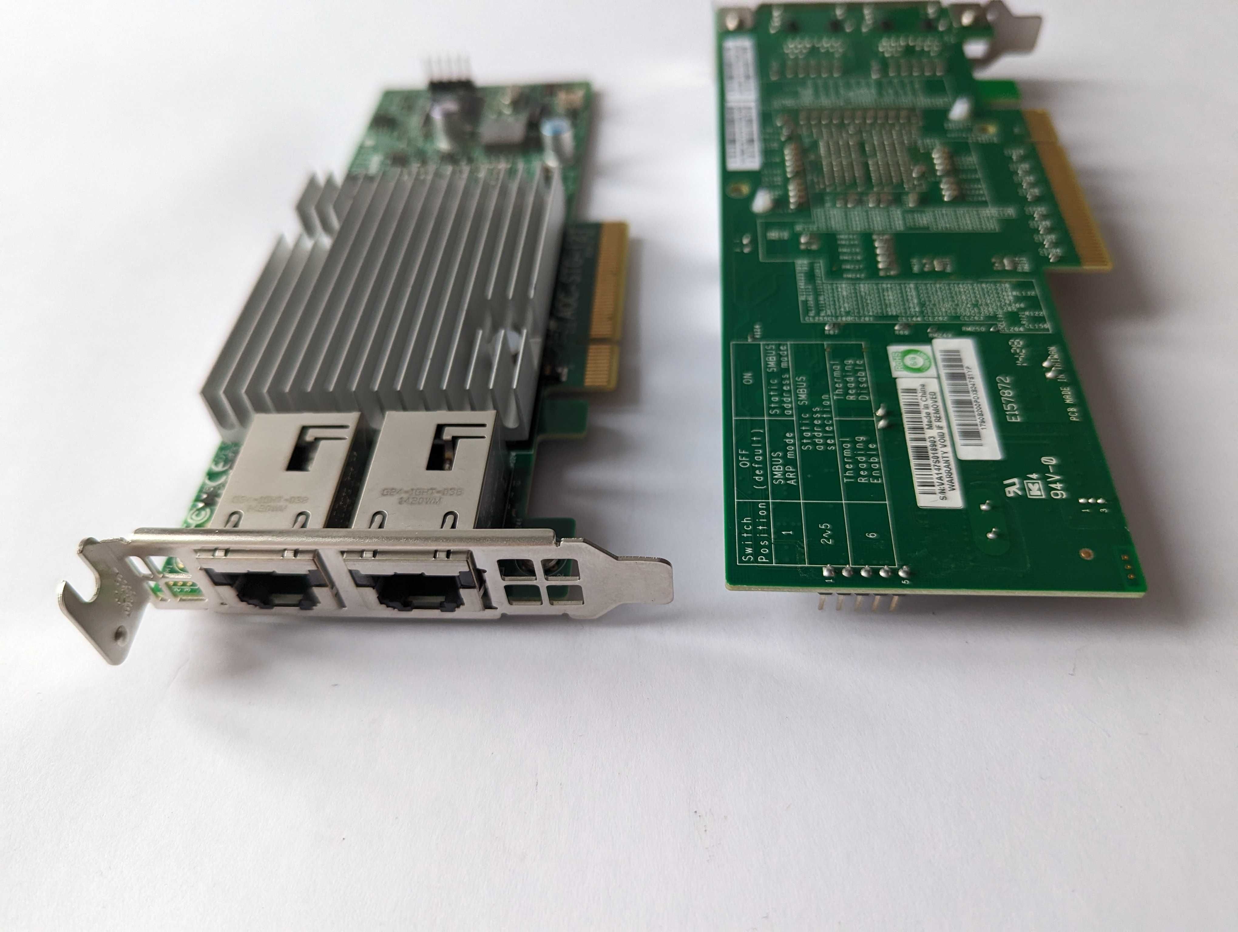 Мережева карта Intel X540-AT2 (AOC-STG-i2T) 2x10GbE RJ-45 PCI-e x8