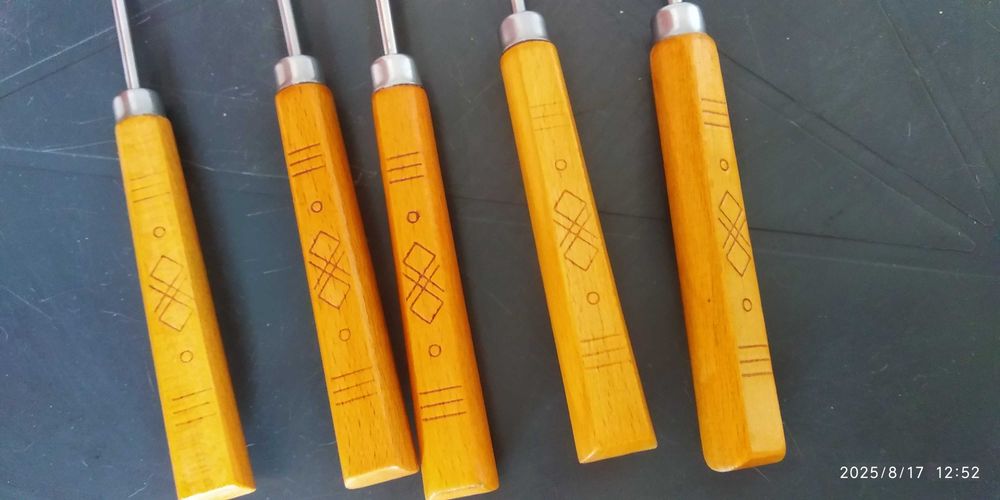 Столові прибори з дерев"яними ручками СРСР