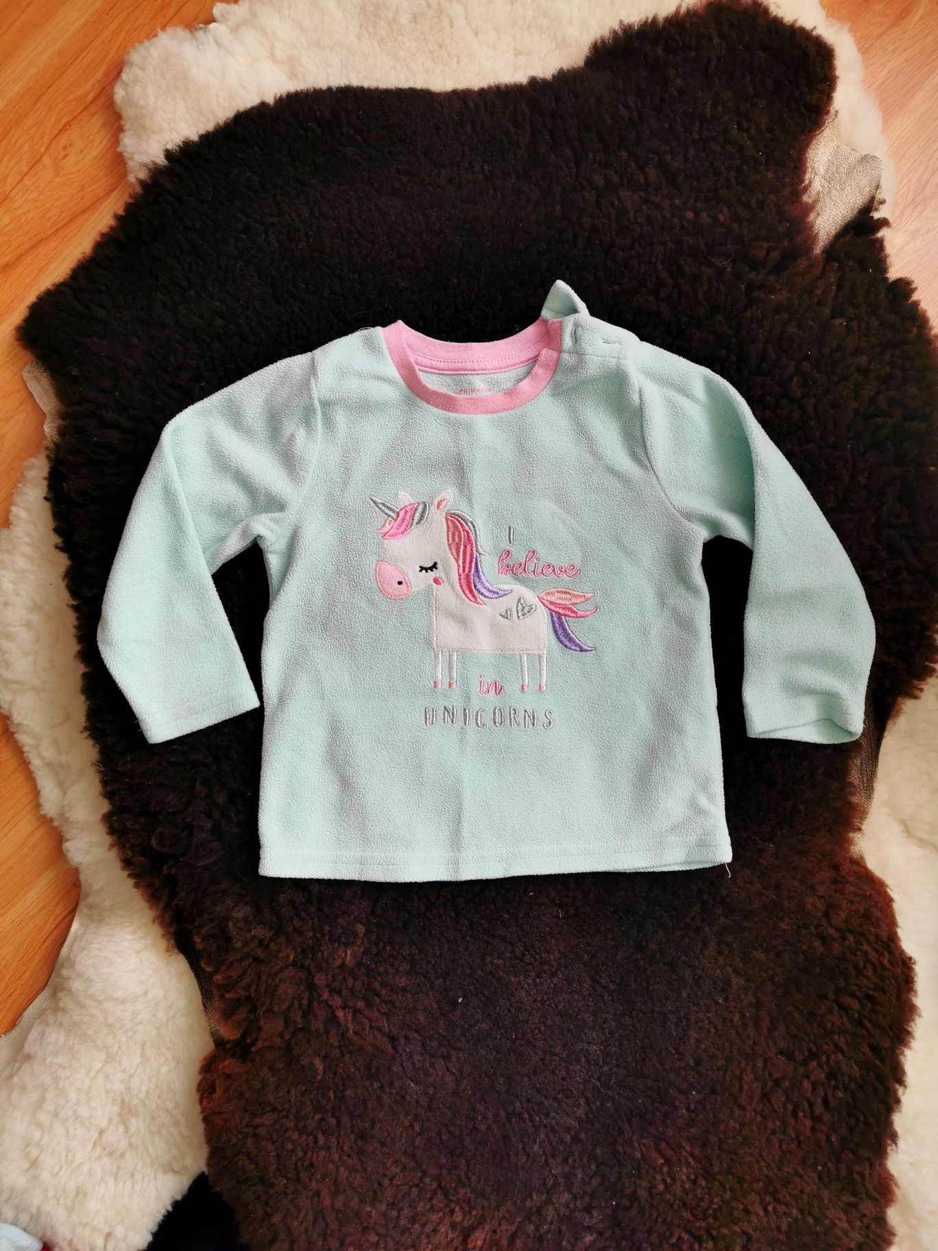 Bluza polar z jednorożcem