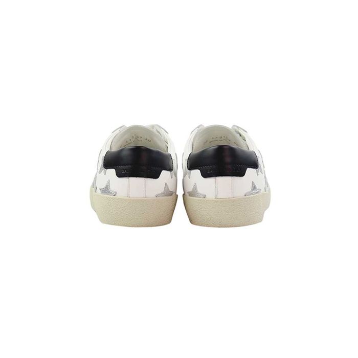 Saint Laurent Жіночі шкіряні кеди  Court Classic SL-06 Оригінал нові