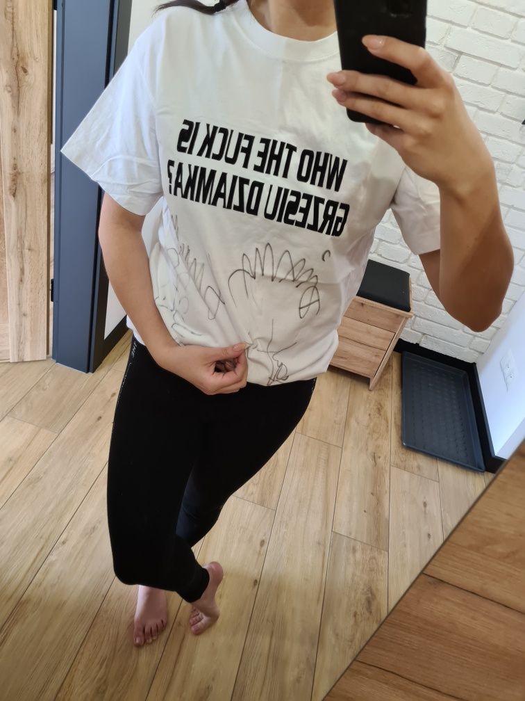 Koszulka z autografami afromental baron tomson wozzo