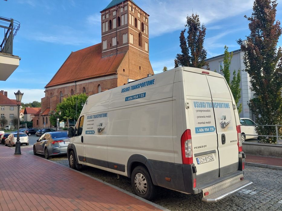 Przeprowadzki, usługi transportowe, montaż mebli, profesjonalnie.