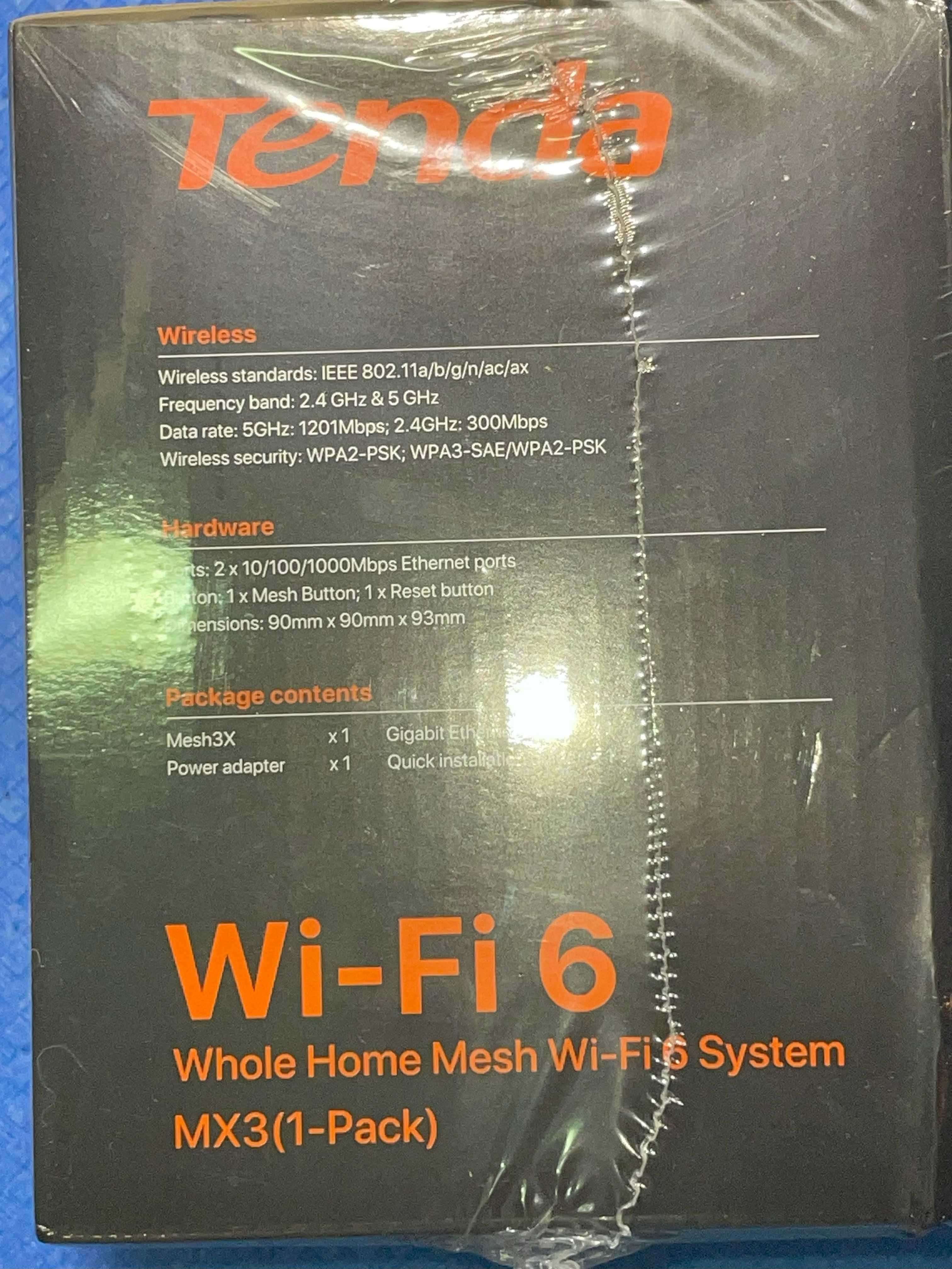 Беспроводной роутер Tenda MX3 Wi-Fi 6