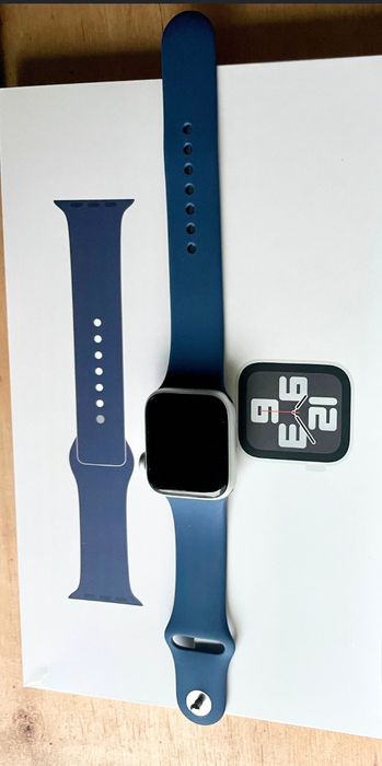 Watch Apple 2gen  Gps, niebieski pasek M re13qf/a GPS 40mm silver AI S