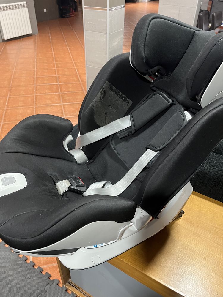 Cadeira Auto Seat Up Isofix 0/1/2 Jet Black