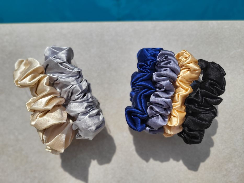 Резинка із натурального шовку, натуральний тутовий шовк