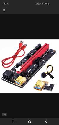 Riser 009S PCI E  1X 16X USB 3.0   SZEŚĆ  sztuk