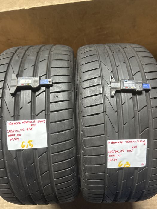 2x 245/35R19 93Y HANKOOK VENTUS S1 EVO2 R01 opona letnia 2024 RANT XL