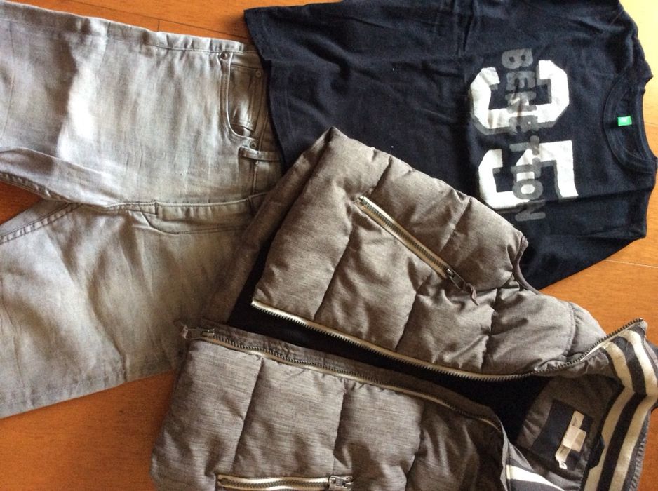 Conjunto H&M e Benetton t9/10
