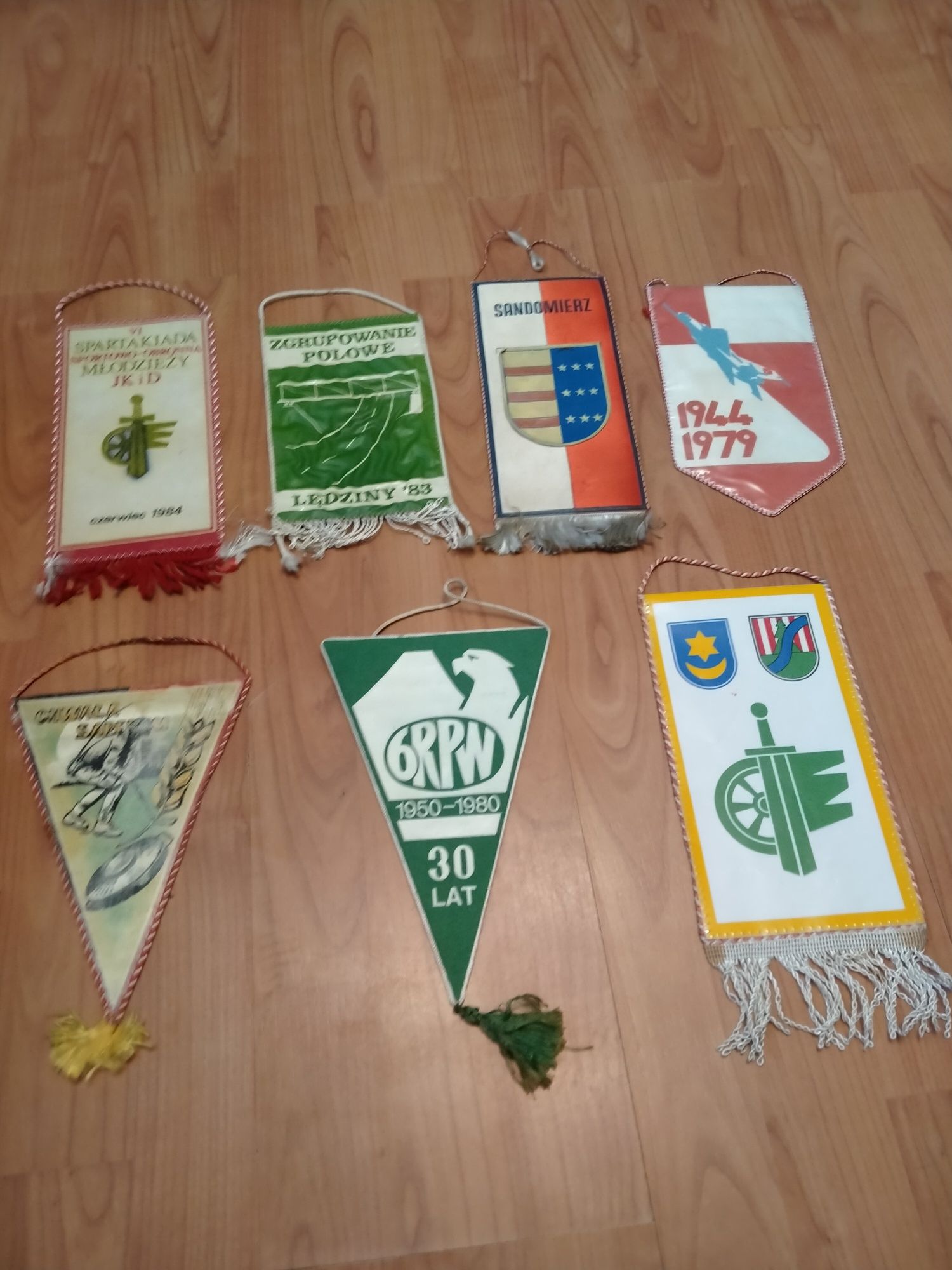 Proporczyk Jednostka wojskowa 1636 Chełmno pamiątki PRL