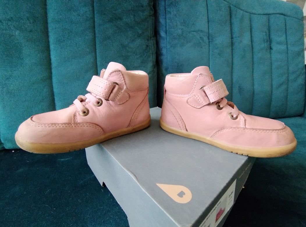 Różowe buty Bobux Timber Boot Vintage Rose rozm. 23