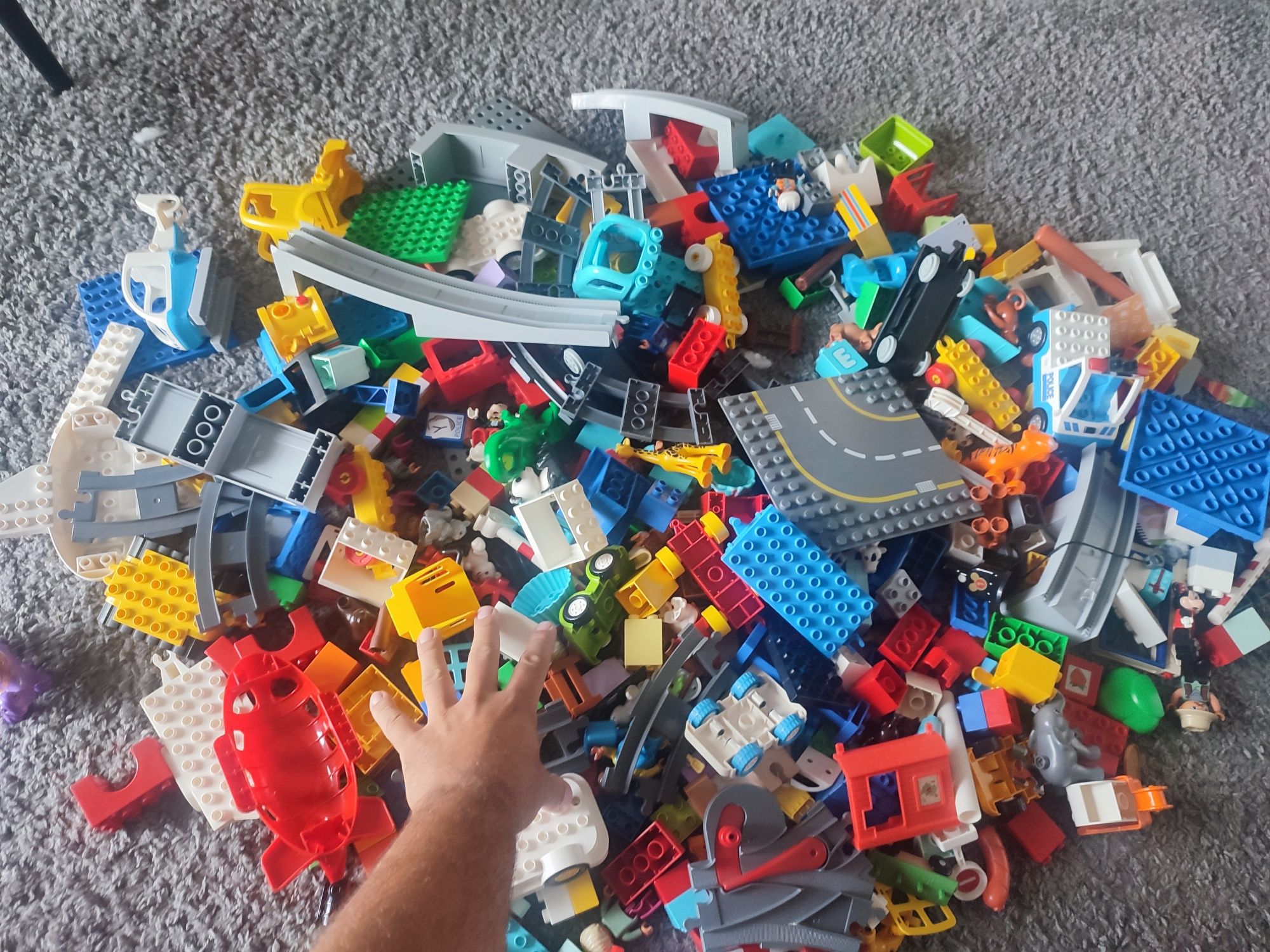 Klocki Duplo - duży zestaw
