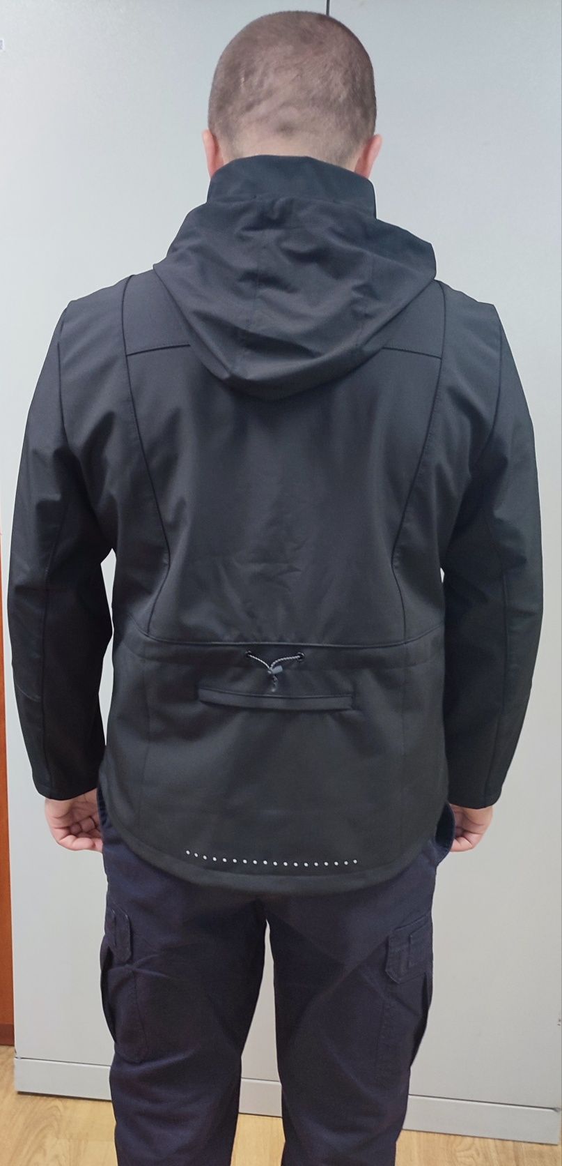Куртка чоловіча софт шелл на флісі H&M розмір L