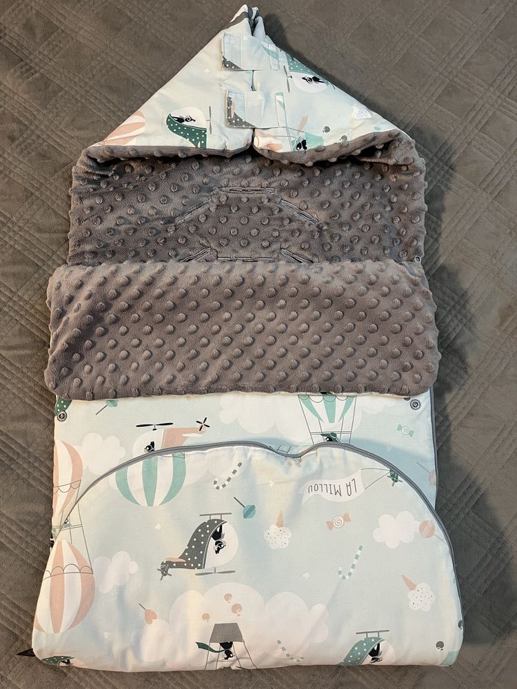La Millou Stroller Bag Premium Miss Cloudy M Grey
