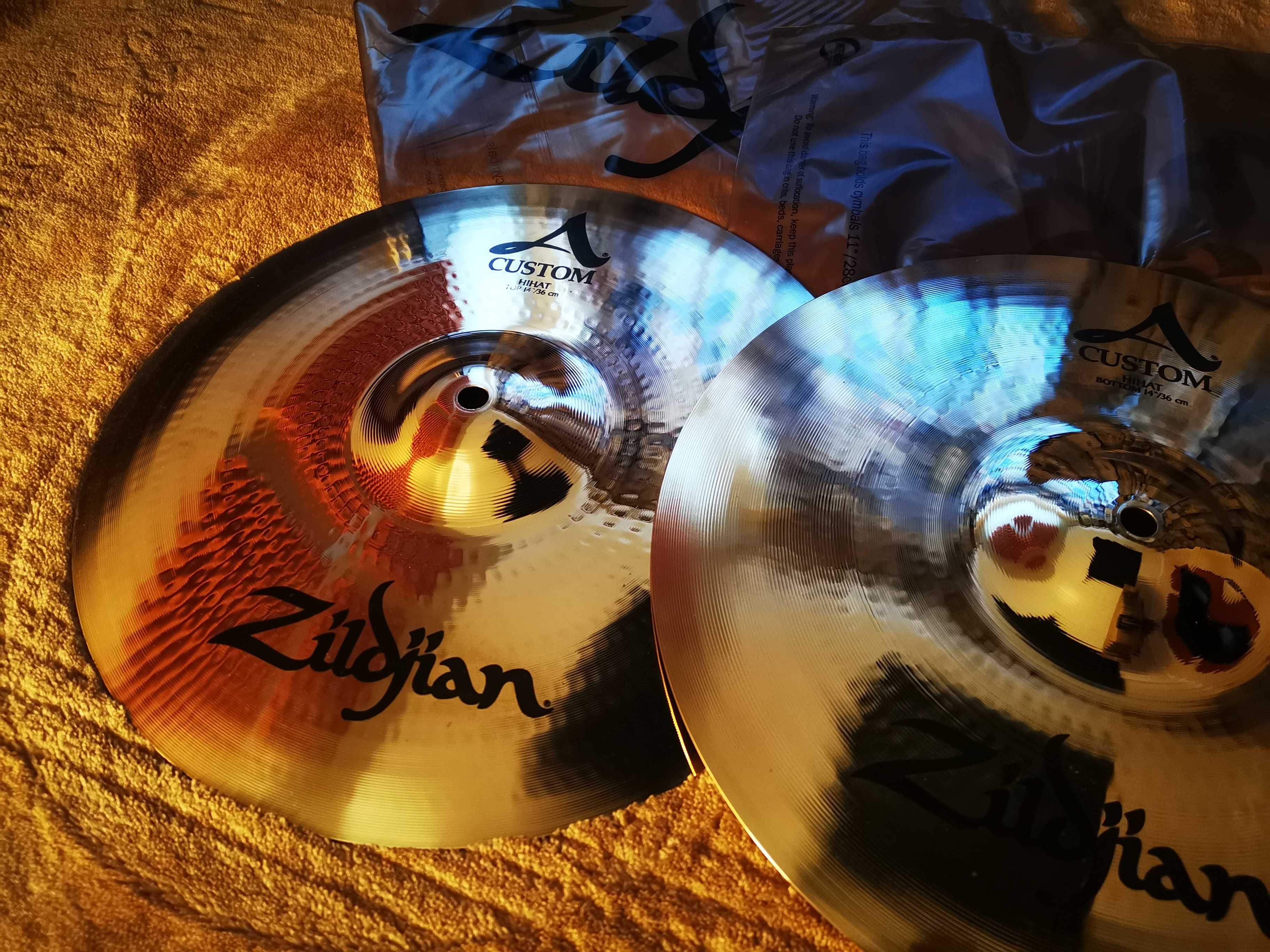 Zildjian A Custom 14" Hi-Hat talerze perkusyjne