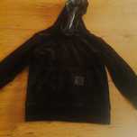 Dres welurowy czarny