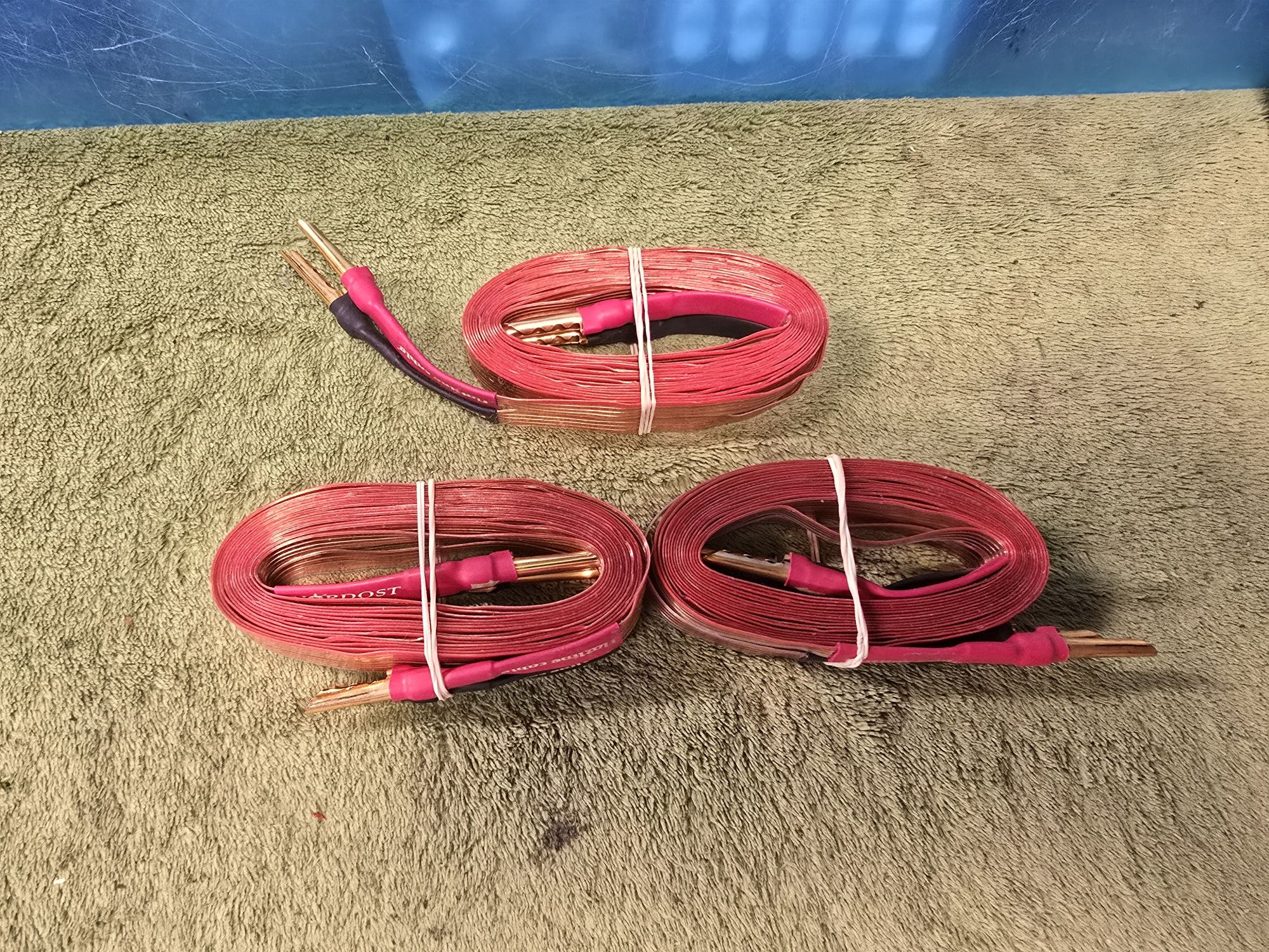 NORDOST Flat Line Cable kable głośnikowe 3 x 3 m high end.