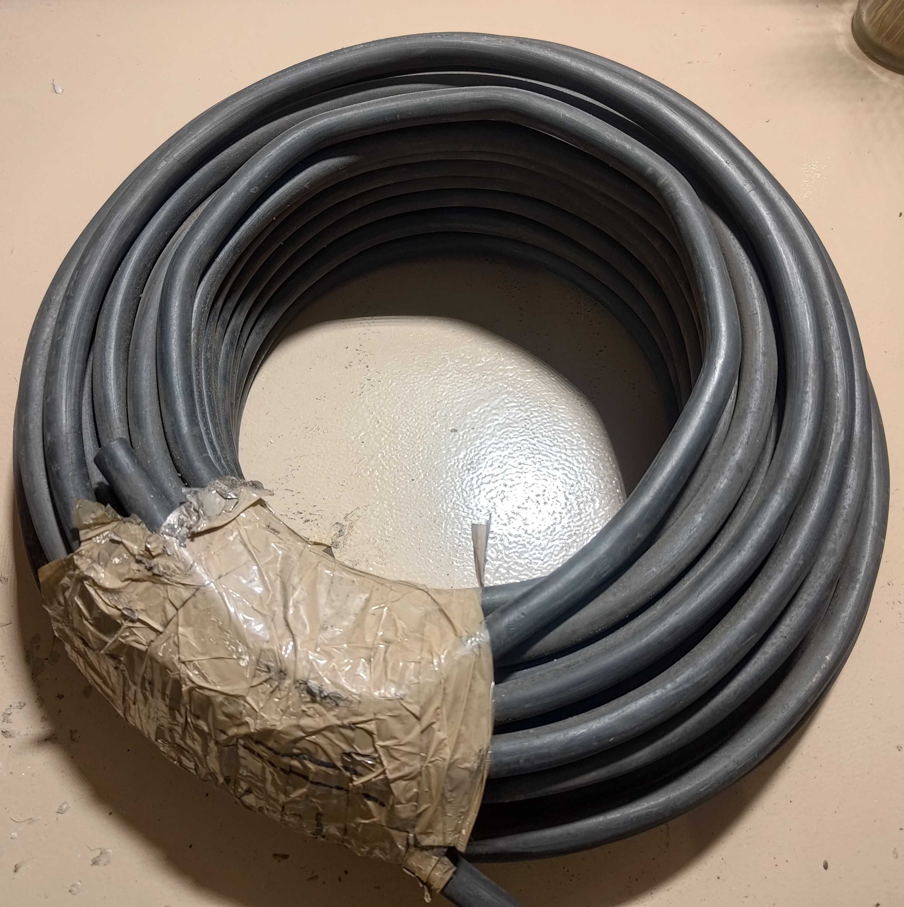 Przewód miedziany, kabel YKY 3x10 mm2 , ziemny, 43 mb.