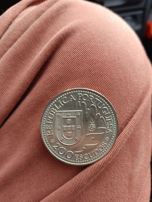 Moeda 200 escudos Tanegashima