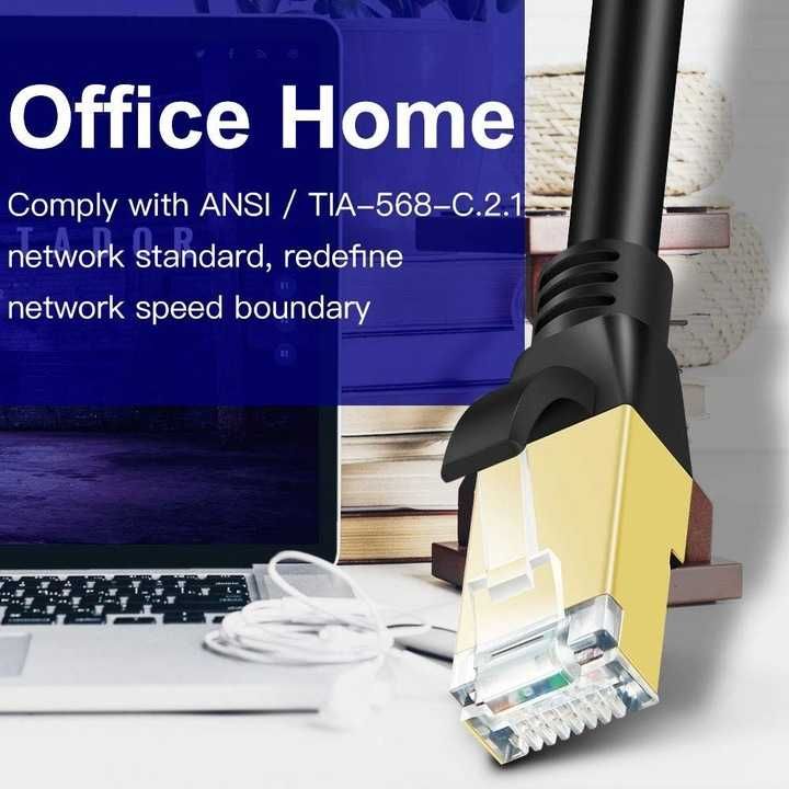 Kabel Sieciowy SHULIANCABLE Cat. 8 40 GB/S 2m