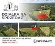 Na sprzedaż działka nad rzeką Piława, Czechyń