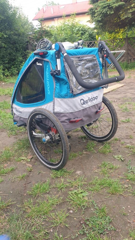 Przyczepka rowerowa jednoosobowa qeridoo sportrex 1 /2020 r