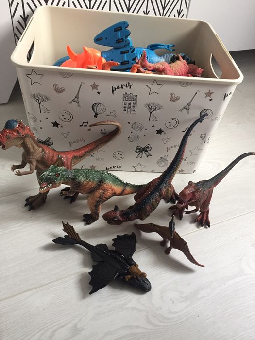 Колекція динозаврів інтерактивні резинові пластикові лего фігурки