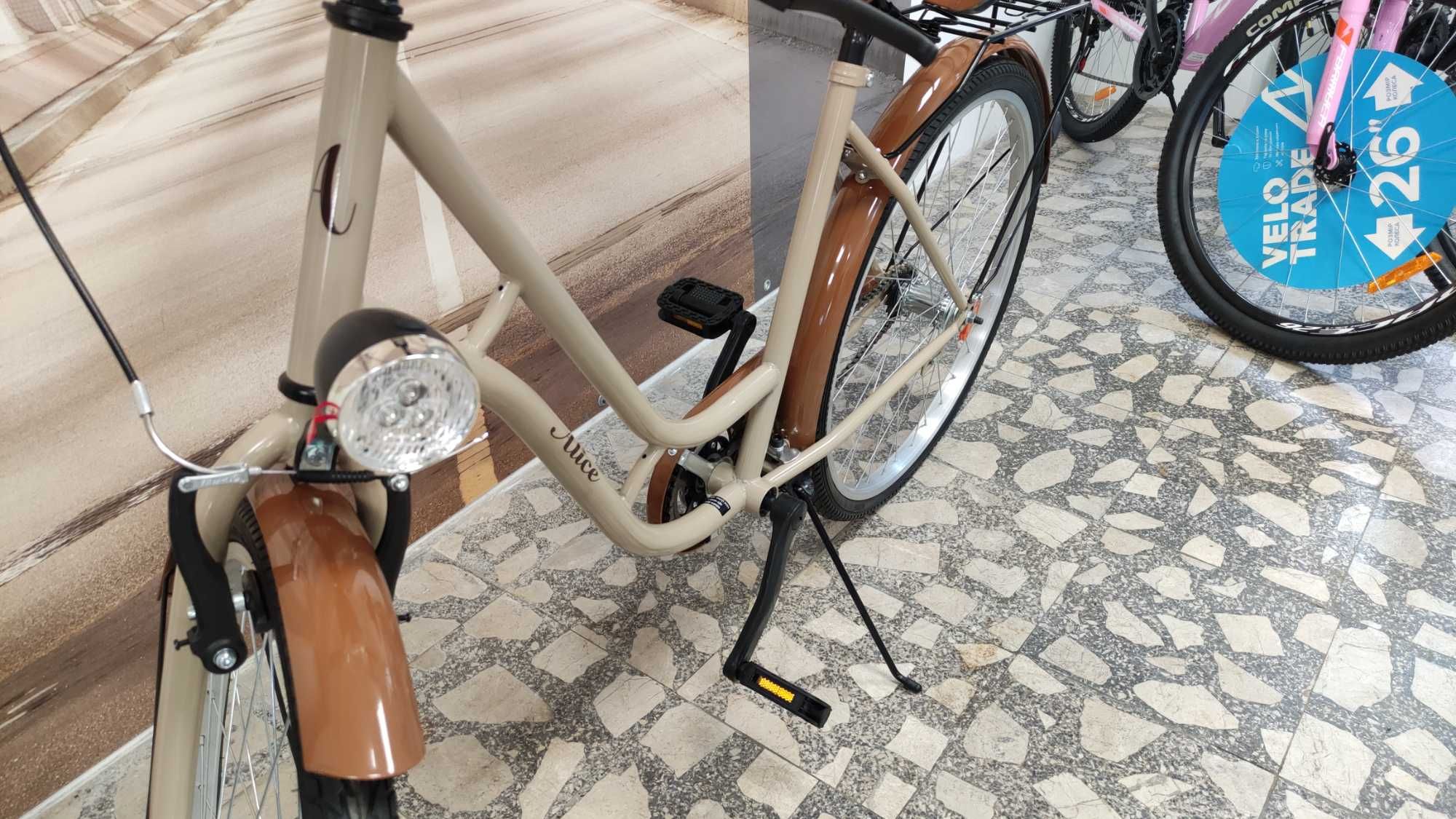 Nowy rower miejski marki Alice koła 26" rama