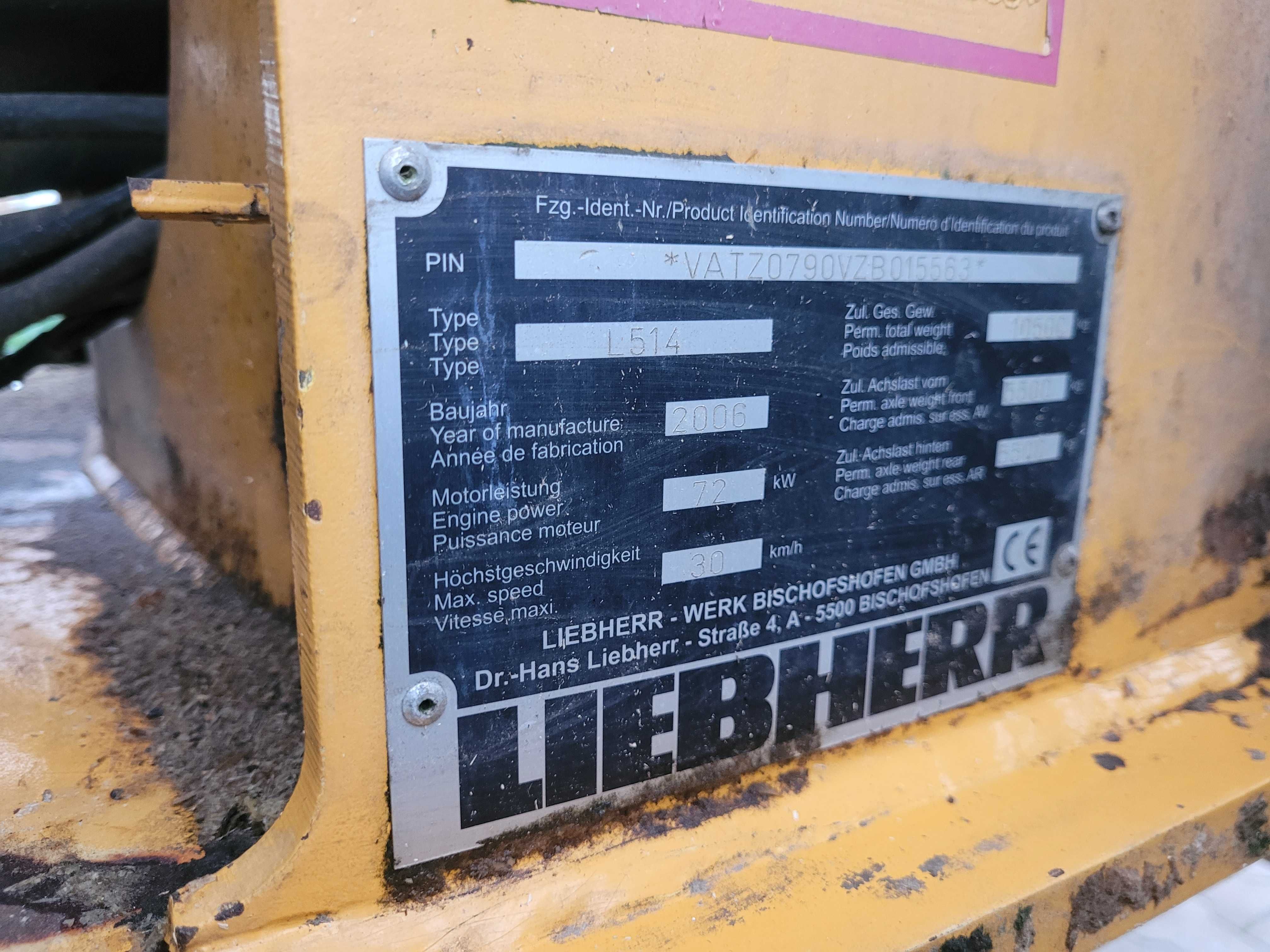 Ladowarka Liebherr 514 Stereo WYSOKI WYSYP