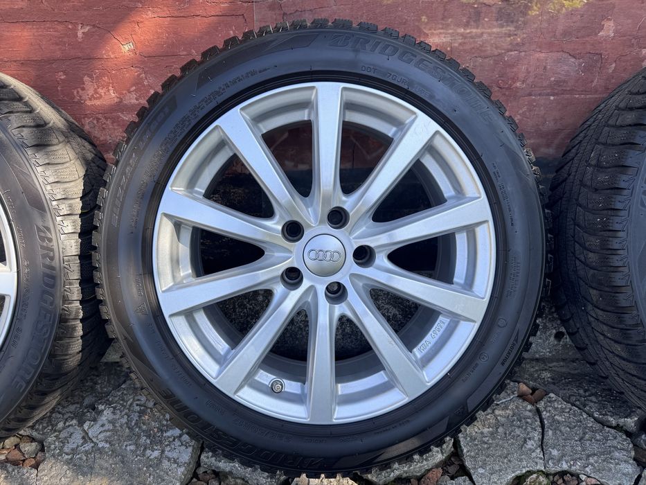 Диски Audi R17 + резина зима Bridgestone Blizzak LM001 225/55 R17