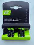 Baterie akumulatorki Green Cell AAA 950 mAh 4-pak