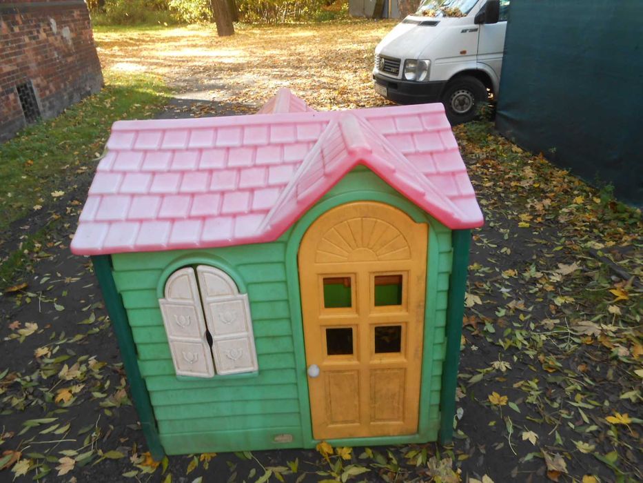 Domek dla dzieci solidny gruby plastik czytaj