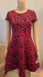 Vestido vermelho corações