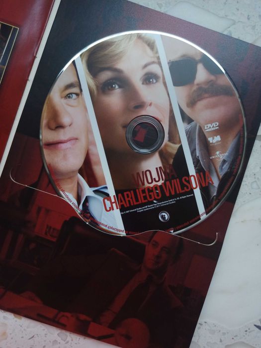 "WOJNA CHARLIEGO WILSONA" Tom Hanks, Julia Roberts, Hoffman, film 2007